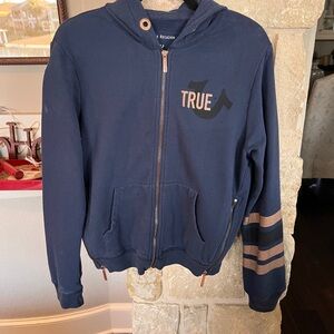 True Religion Navy Blue Hoodie